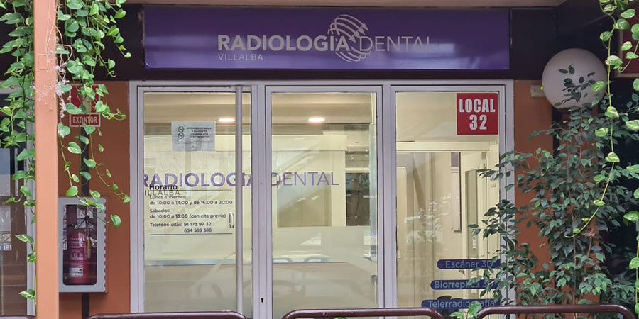 Fachada Centro Radiología Dental Villalba