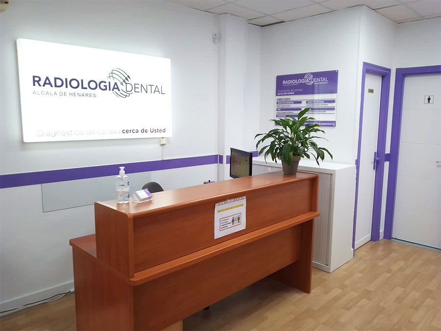 Recepción Radiología Dental Alcalá de Henares