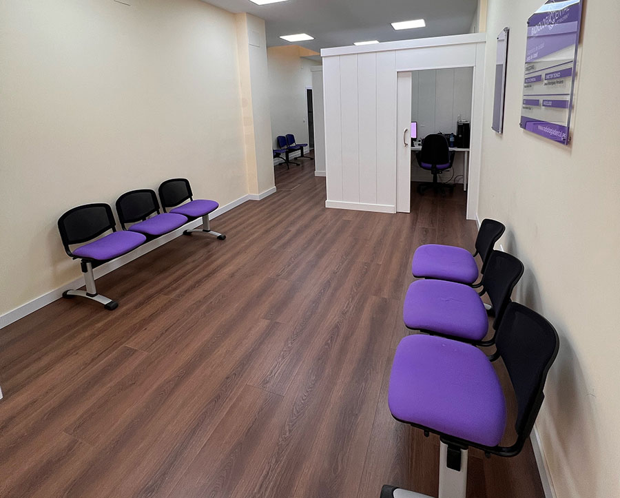 Sala de espera - Radiología Dental Alcobendas
