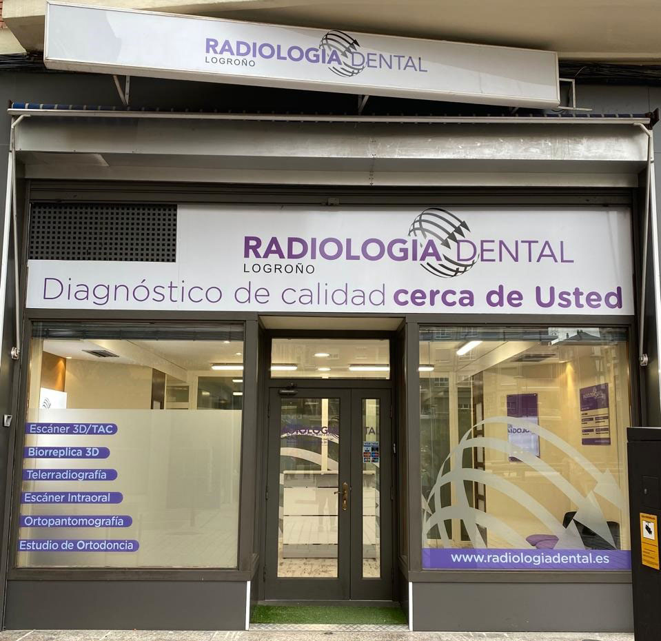 Fachada Centro Radiología Dental Logroño
